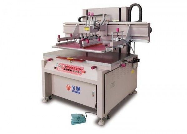 Fast And Stable Lens Glass Screen Printing Machine , Screen Print And Press Machine