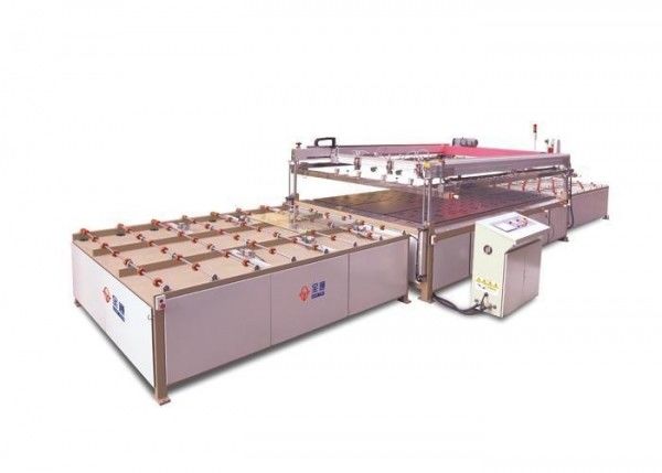 Automatic Silk Architecture Glass Screen Printing Machine For Automobile Side Window Glass